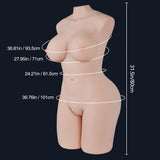 Mini Sex Doll Morgpie Fair Bambola sesso silicone realistica